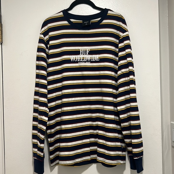 2 guys shirts the GUESS is a S and the HUF is M - Picture 3 of 4